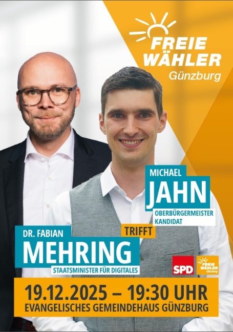 Digitalminister Dr. Mehring in Günzburg